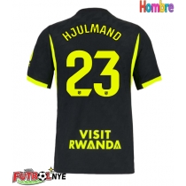 Camiseta Atletico Madrid Morten Hjulmand #23 Visitante Equipación 2026-27 manga corta